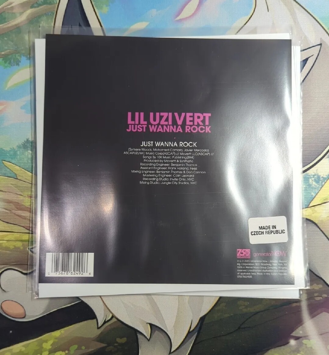 Lil Uzi Vert - Just Wanna Rock White Flexi Vinyl Disc 45 RPM Rap