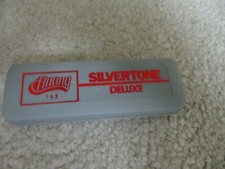 Huang Silvertone Deluxe Harmonica-new'old stock' in case, C 
