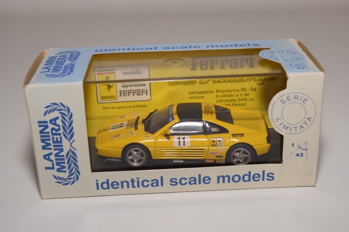 Modellino Auto La Mini Miniera 1/43 Ferrari 348 Challenge '93