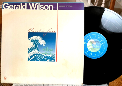 Joe Pass, Gerald Wilson LP - MOMENT OF TRUTH - Pacific Jazz , 1981, NM