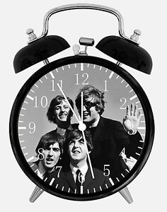 The Beatles Alarm Desk Clock 3.75" Room Decor E41 Nice for Gifts wake up 