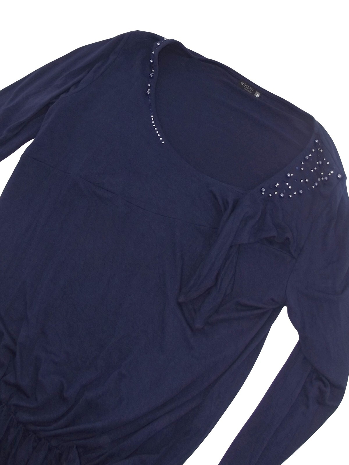 Bernardi Maglia Top Donna Blu Made Italy Taglia 42 M Medium image 3
