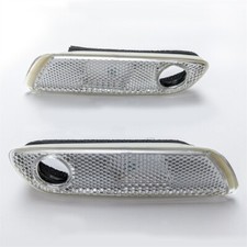 Rolls Royce Ghost Wraith Dawn Front Left#Right Side Marker Light White Badge