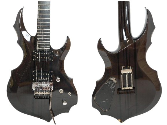 EDWARDS E-FR-130GT forest Electric Guitar Black Vintage 2005 EDWARDS E-FR-130GT forest Electric Guitar Black Vintage 2005