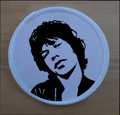 Mick Jagger Nähen Bügeln Patch Abzeichen Aufnäher Steine Abzeichen Rollen
