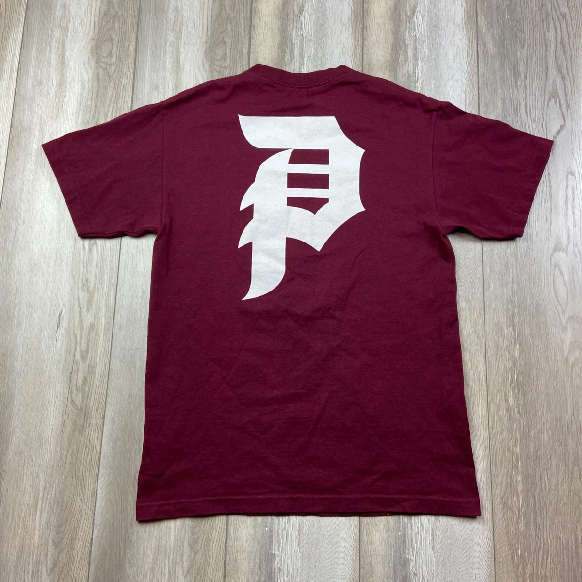 Primitive Shirt Mens Medium Red White Skater Short Sleeve Skater