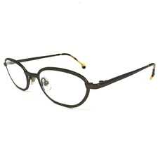 Vintage la Eyeworks Eyeglasses Frames PUNCH 572 Brown Round Full Rim 47-20-125