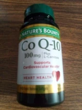 Brand New Nature's Bounty Co Q-10 100mg 60 Rapid Release Softgels