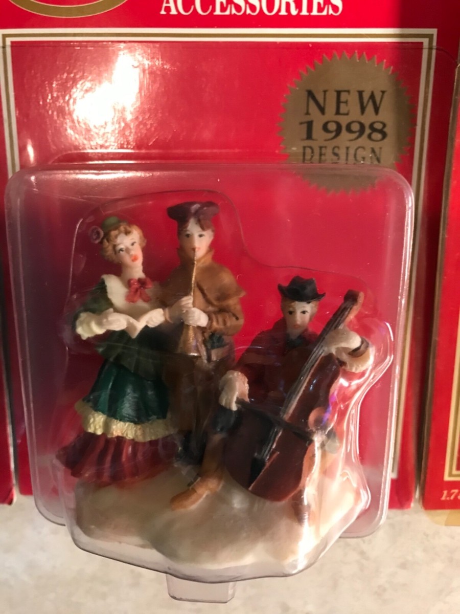Dickens Collectables Village Resin Accessories lot of 5 | eBay