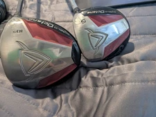 Right Callaway Diablo Octane wood set.Driver, 5 wood. 10.5.regular,stiff
