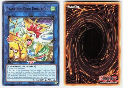 Prank-Kids Dodo-Doodle-Doo MGED-EN114 Rare Maximum Gold: El Dorado Yu-Gi-Oh LP