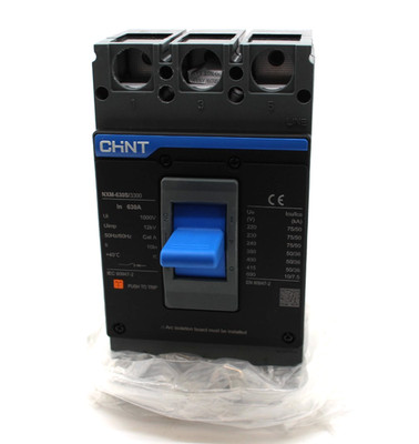 CHINT NXM-630S/3300 3 Pole Molded Case Circuit Breaker - New