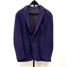 Boglioli Eggplant Purple Cotton Single Breasted Blazer 52 Sport Coat Jacket