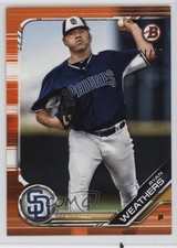 2019 Bowman Prospects Orange /25 Ryan Weathers #BP-66 1s8m