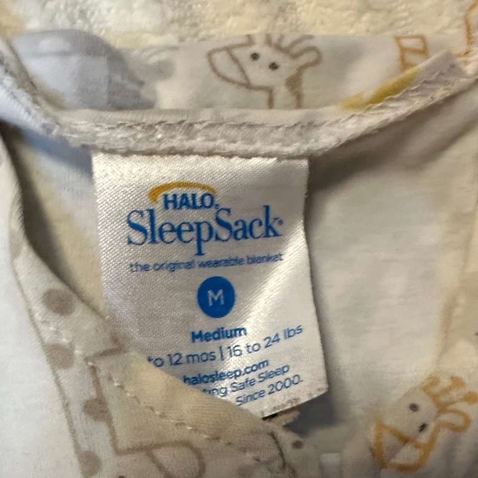 Мешки для сна детские Halo - пастельные и серые узоры - Изображение 4 из 4