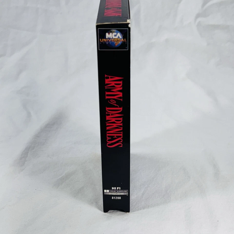 Army of Darkness (VHS, 1993) Foto 4 de 4