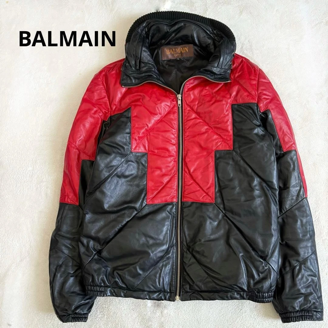 Balmain Red Coats, Jackets & Vests for Men for Sale | Shop New