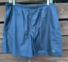 Vintage 90 s Nike ACG Blue Windbreaker Lined Shorts Mens Large 6 Inseam