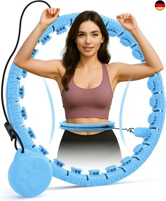 Smart Hula Hoop Adult for Weight Loss, 24-Level Infinity Hula Hoop (77-132 cm)