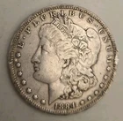 1884-S Morgan Silver Dollar $1 - New Orleans Mint