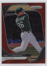 2020 Panini Prizm Tier II Red Prizm Matt Chapman #149 07rd