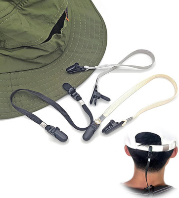 3 Stück Hat Retainer Clip, Hut Halter Clips Cap Retainer Clip, Sicherheit Winddi