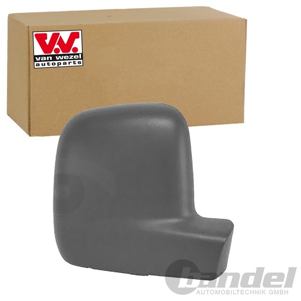 VAN Wezel Spiegelkappe Rechts Grundiert FüR VW Caddy Multivan Transporter-image