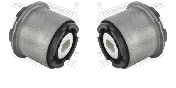 2X Febest Querlenkerlager Hinten Links Rechts FüR Hyundai Santa Fé Ii Cm IX55-image