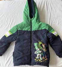 Disney Toy Story zip up Puffer Jacket Size 6