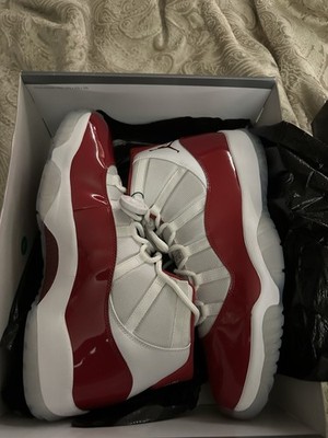 Jordan Air Jordan 11 Retro Cherry White/Red High Top Sneakers CT8012-116 2022