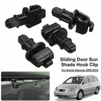Schiebet��r 4tlg. Clip Haken Sonnenschutz 4stk. F��R for honda Odyssey 2005-2010
