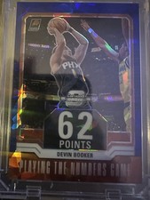 2023 Panini Contenders Optic - Devin Booker /75 Blue Cracked Ice 62 Points!