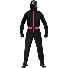 Rubies Official Squid Game Supervisor Deluxe Adult Costume, Adult Fancy Dress XL
