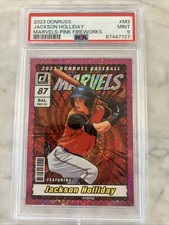 2023 Panini Donruss - Marvels Jackson Holliday #M3 Pink Fireworks (RC) PSA 9🔥