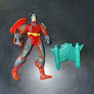 Hasbro 1999 Batman Beyond Batlink Firewall Robin Action Figure complete