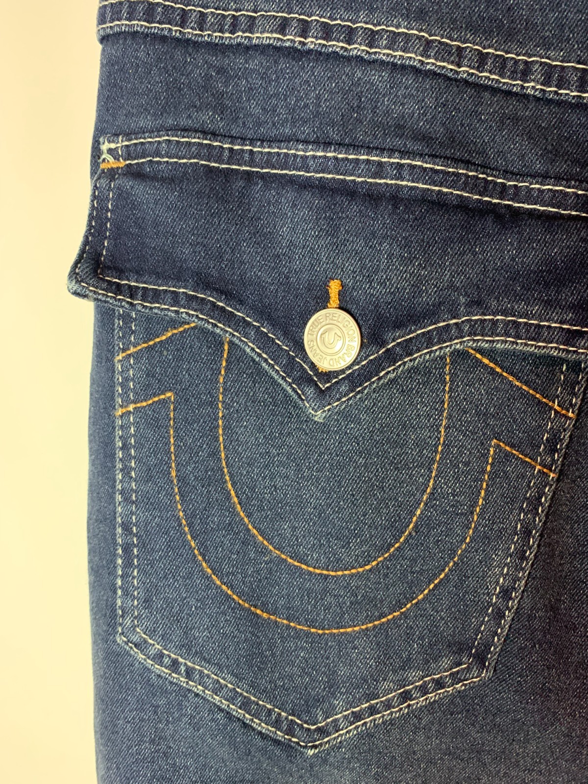 True Religion Jeans Rocco SN Flap Skinny Mens Size 34 x 32  RRP £159 image 6
