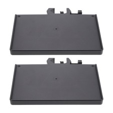 2pcs Sound Live Broadcast Mic ABS Rack Stand Tray Microphone Clamp Holder