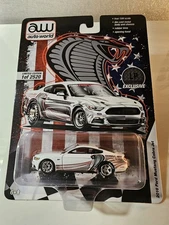 Auto World*LP Excludive*WHITE*2016 Ford Mustang COBRA JET Car*1 of 2520*NIP*