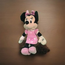 Disney Minnie Mouse Plush Toy Pink Dress Small 6-14 in 30457