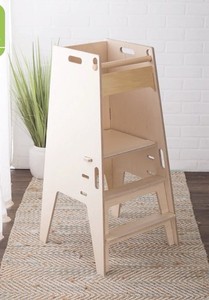 Sprout Sous-Chef Toddler Tower, Finished Birch