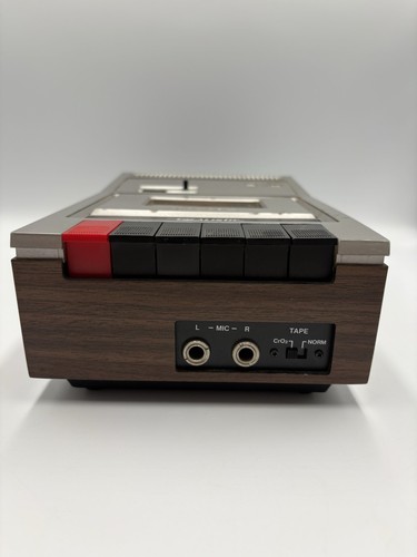 Vintage 1980s Realistic SCT-25 Stereo Cassette Tape Deck Recorder Player WORKING - Afbeelding 8 van 16