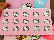 Hello Kitty Sanrio NWT One Pencil Pouch Hello Kitty Pink NWT