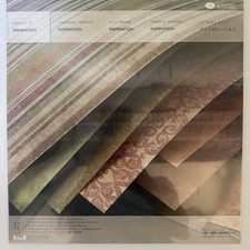 Creative Memories Perfect Fit INSPIRATION 12 in 16 Sheets Printed Paper Pack New
