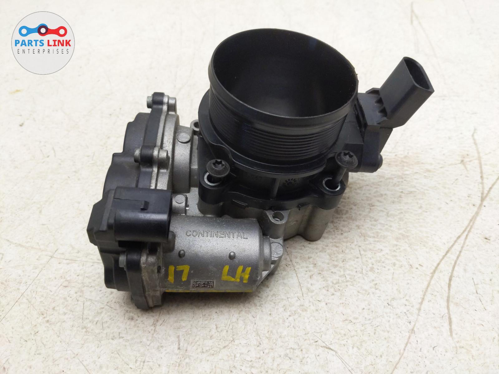 2016-2020 BENTLEY BENTAYGA LEFT THROTTLE BODY AIR INTAKE VALVE SENSOR ASSEMBLY