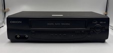VCR Orion VR313 HQ 4 Head VHS Player Tested