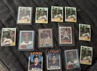LOT 11 Nolan Ryan 1981 - 1987 Topps Vintage Cards In Good Condition