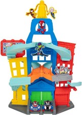 Spidey and His Amazing Friends City Track Set 24-Inch Dual Track Playset