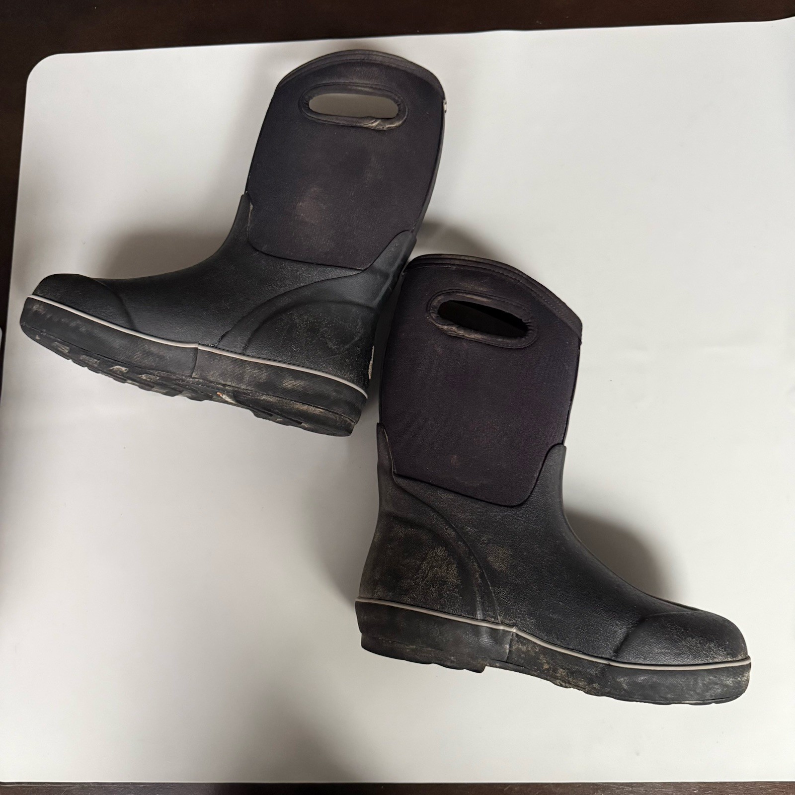 BOGS Classic II Solid Rain Boot Black Women’s 7 W… - image 2