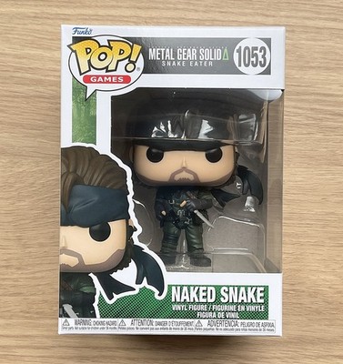 Funko Pop Games Metal Gear Solid Snake Eater Naked Snake #1053 + Free Protector