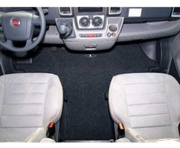 Carbest Fahrerhaus-Teppich Basic FüR Ford Transit Ab Bj. 2006-2013, Handbremse L